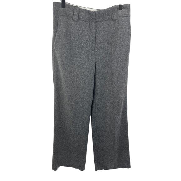 PROENZA SCHOULER Wool Pants Women's Wide-Leg Felt Pants‎ Size Medium - Picture 4 of 10